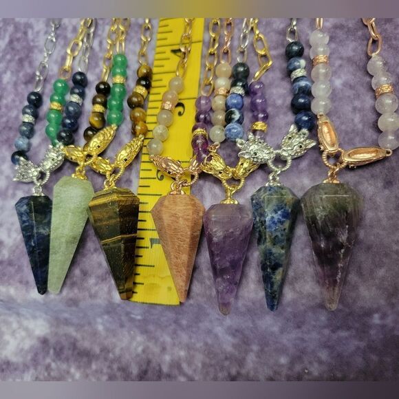 Pendulum Necklaces 18-20 inches - Picture 6 of 13